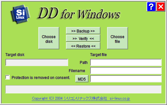 dd for windows启动图